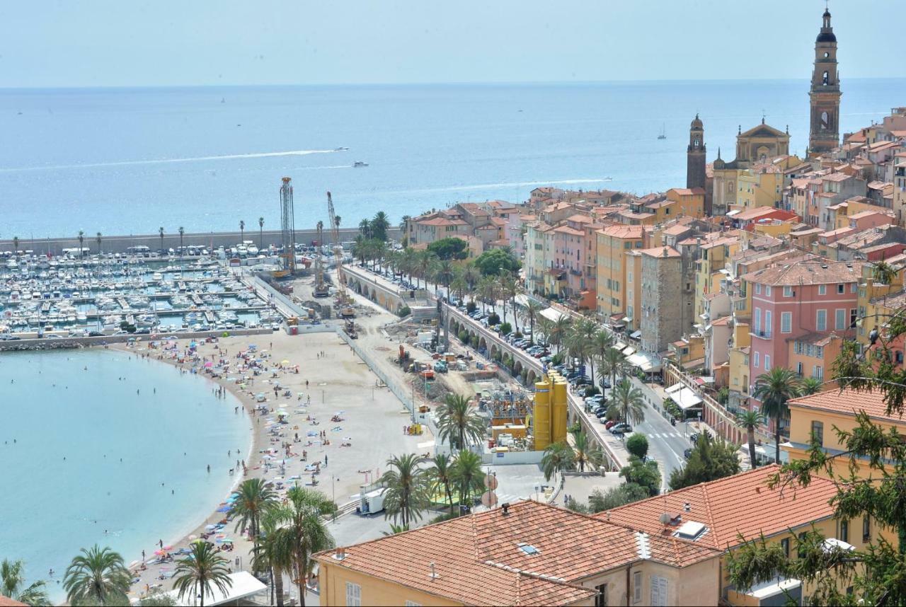 Le Cap Apartment Menton Bagian luar foto